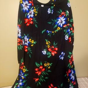 Old Navy Tropical Flowers "Maurine" type dress.